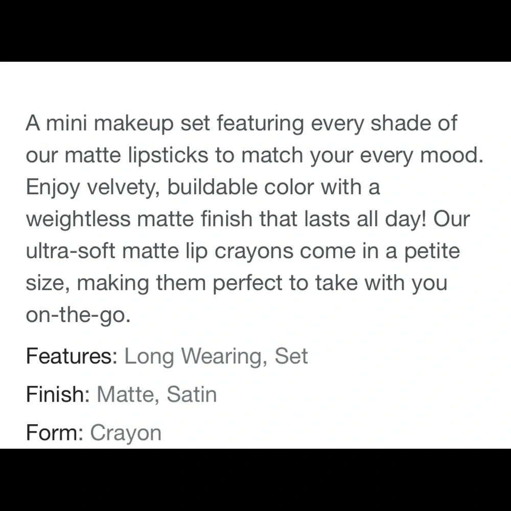 TréStiQue a matte for every mood lip set